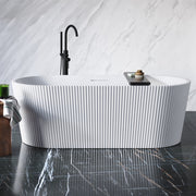 Swiss Madison Lafayette 67 in. Freestanding Bathtub Glossy White SM-FB592