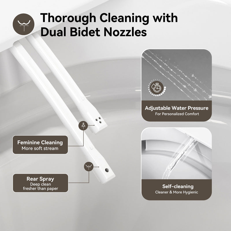 HOROW T30-NE bidet toilet installation
