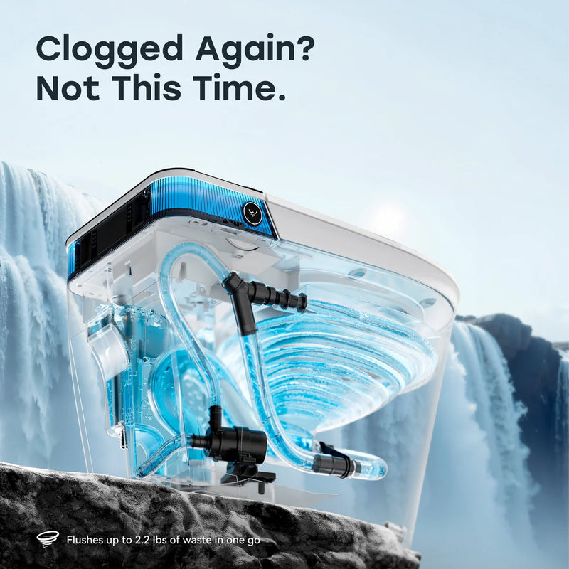 HOROW Smart Toilet With Flush Tank And ADA Compliance For 12 Inch Rough In Model T38P