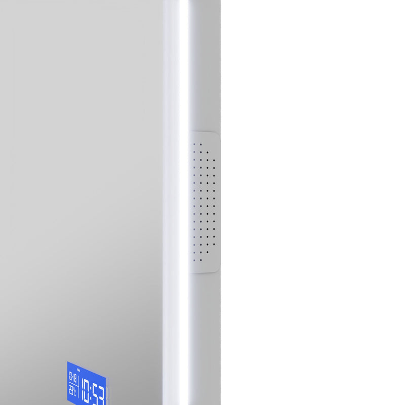 ANZZI LED Bathroom Mirror with Bluetooth Speakers 24x31 | 27x39 in