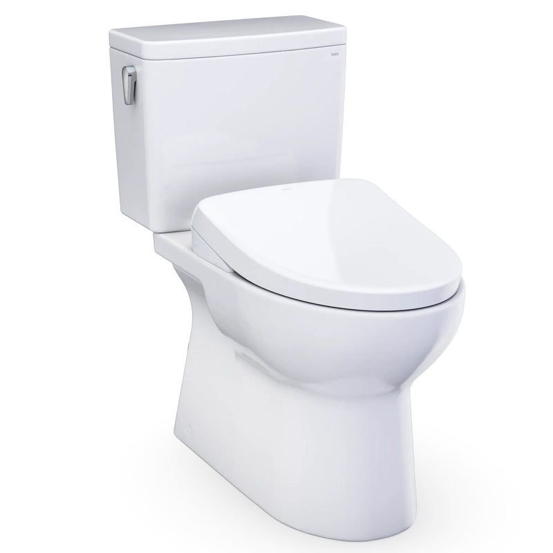 TOTO Glaston WASHLET+ two piece skirted toilet