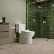 TOTO Glaston WASHLET+ S7A toilet installed in a bathroom