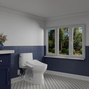 TOTO UltraMax WASHLET+ S7A toilet installed in a bathroom
