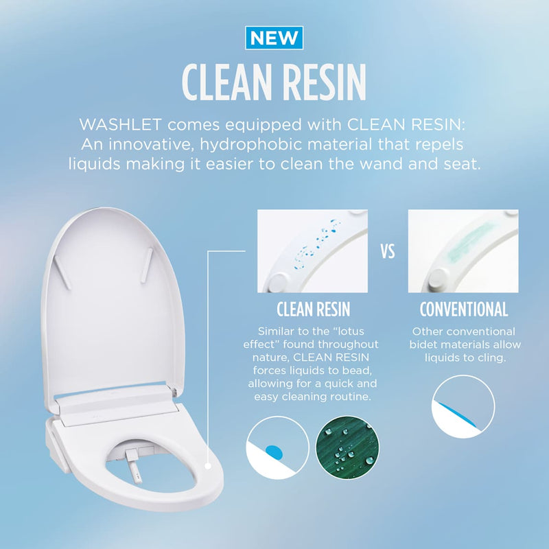 TOTO WASHLET S5 Electronic Elongated Bidet Toilet Seat