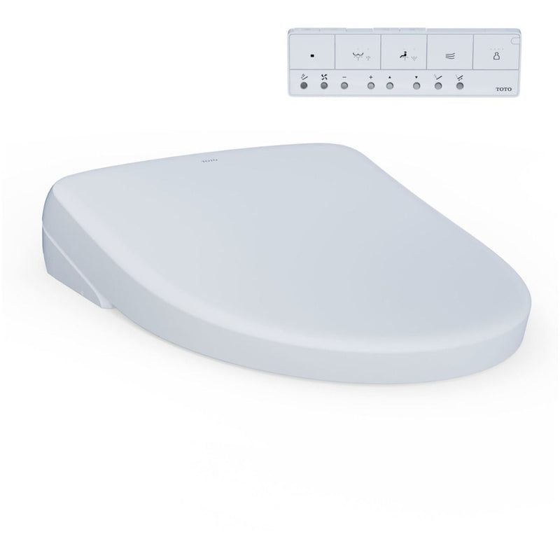 TOTO Nexus 1.28 GPF One-Piece Elongated Toilet Auto Flush WASHLET + S7A Contemporary Bidet Seat MW6424736CEFGA#01