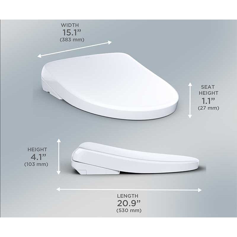 TOTO Washlet S7A Bidet Seat Sedona Beige