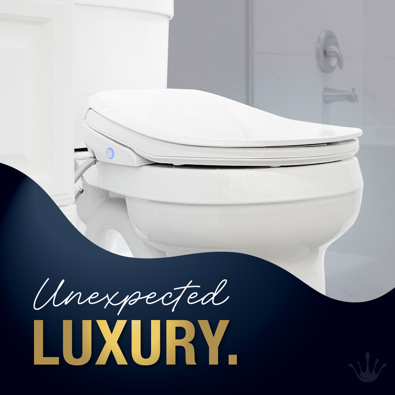 Fluidmaster Soft Spa 9500 Bidet Toilet Seat 9500-E