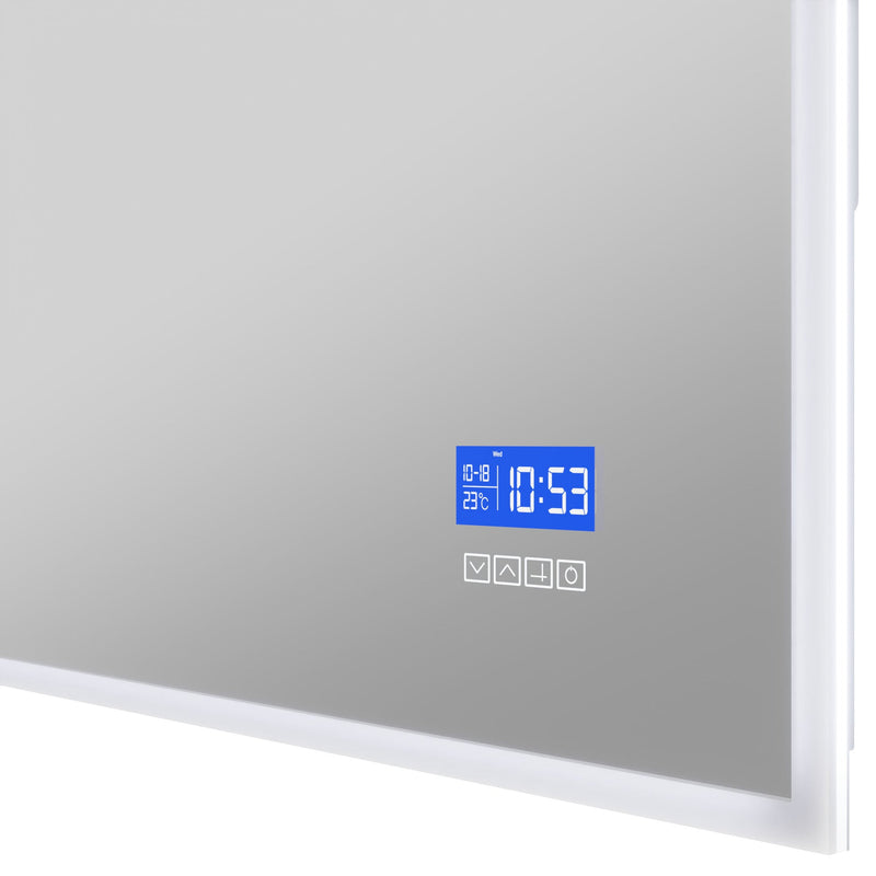 ANZZI LED Bathroom Mirror with Bluetooth Speakers 24x31 | 27x39 in