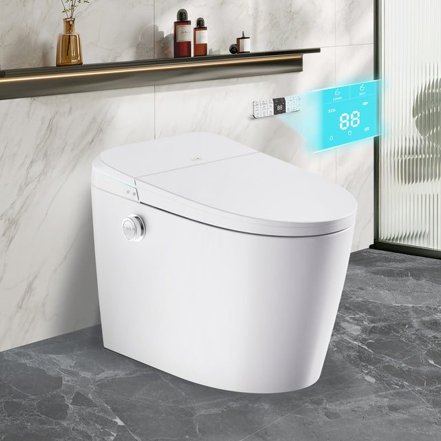 ANZZI ENVO Dia Smart Bidet Toilet Elongated TL-AZ19TWH