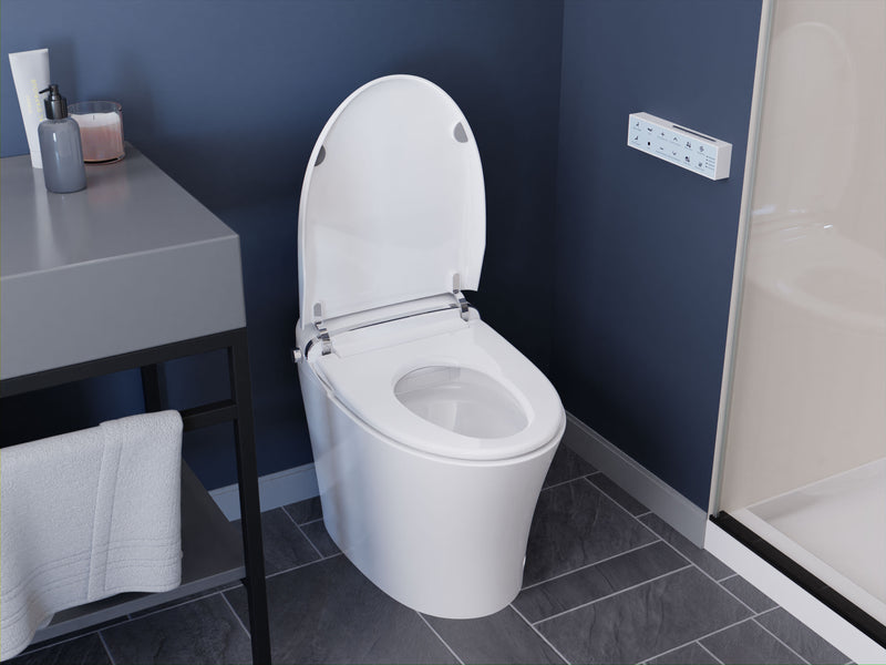 ANZZI ENVO Aura Smart Bidet Toilet Elongated TL-STSF851WH