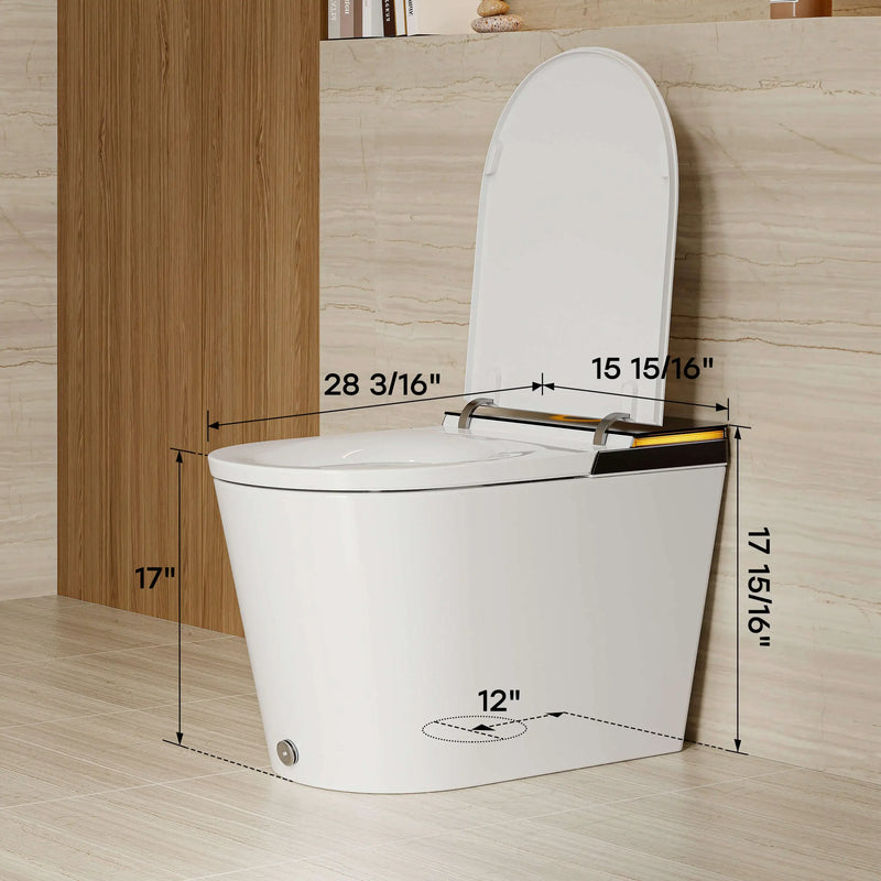 HOROW X70 Smart Toilet with Built-In Tank and Pump