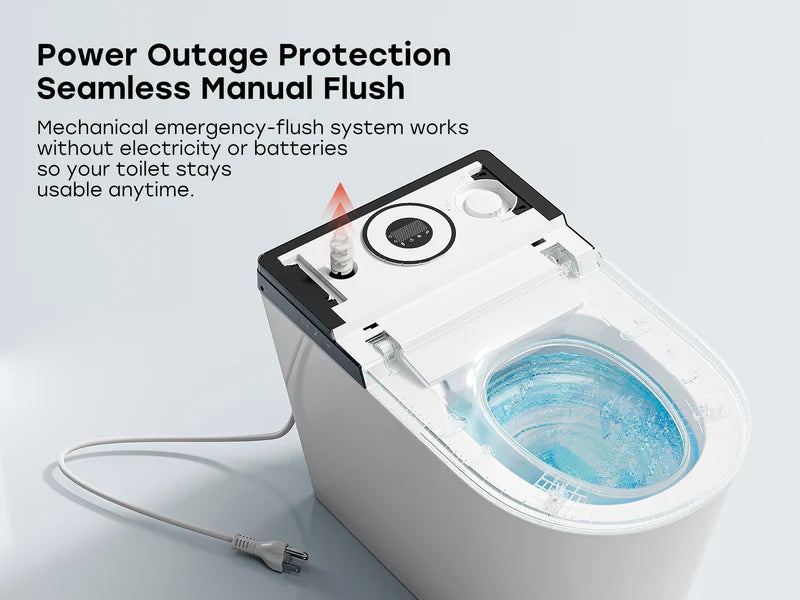 HOROW X70 Smart Toilet with Built-In Tank and Pump