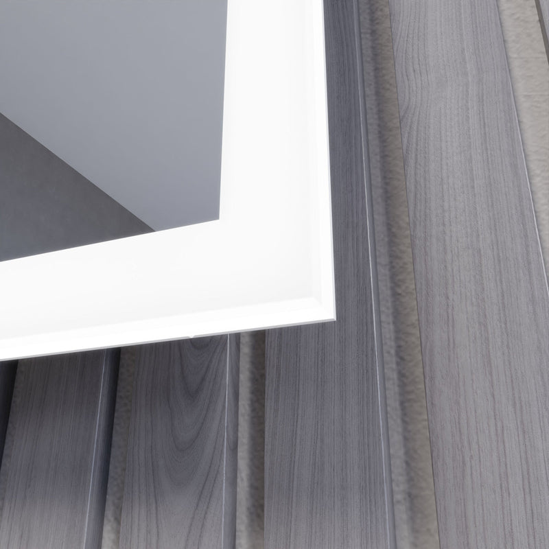 ANZZI LED Bathroom Mirror with Bluetooth Speakers 24x31 | 27x39 in